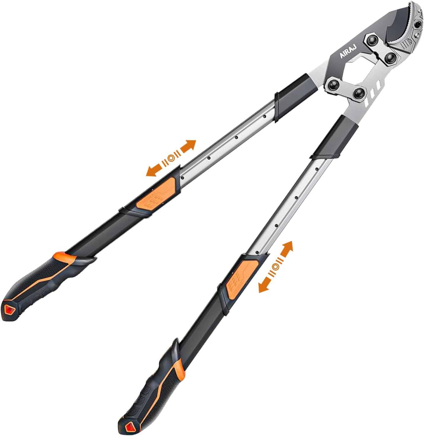 Detalle de AIRAJ Telescopic Anvil Loppers 70-90cm: Practical Pruning Tool for Thick Branches