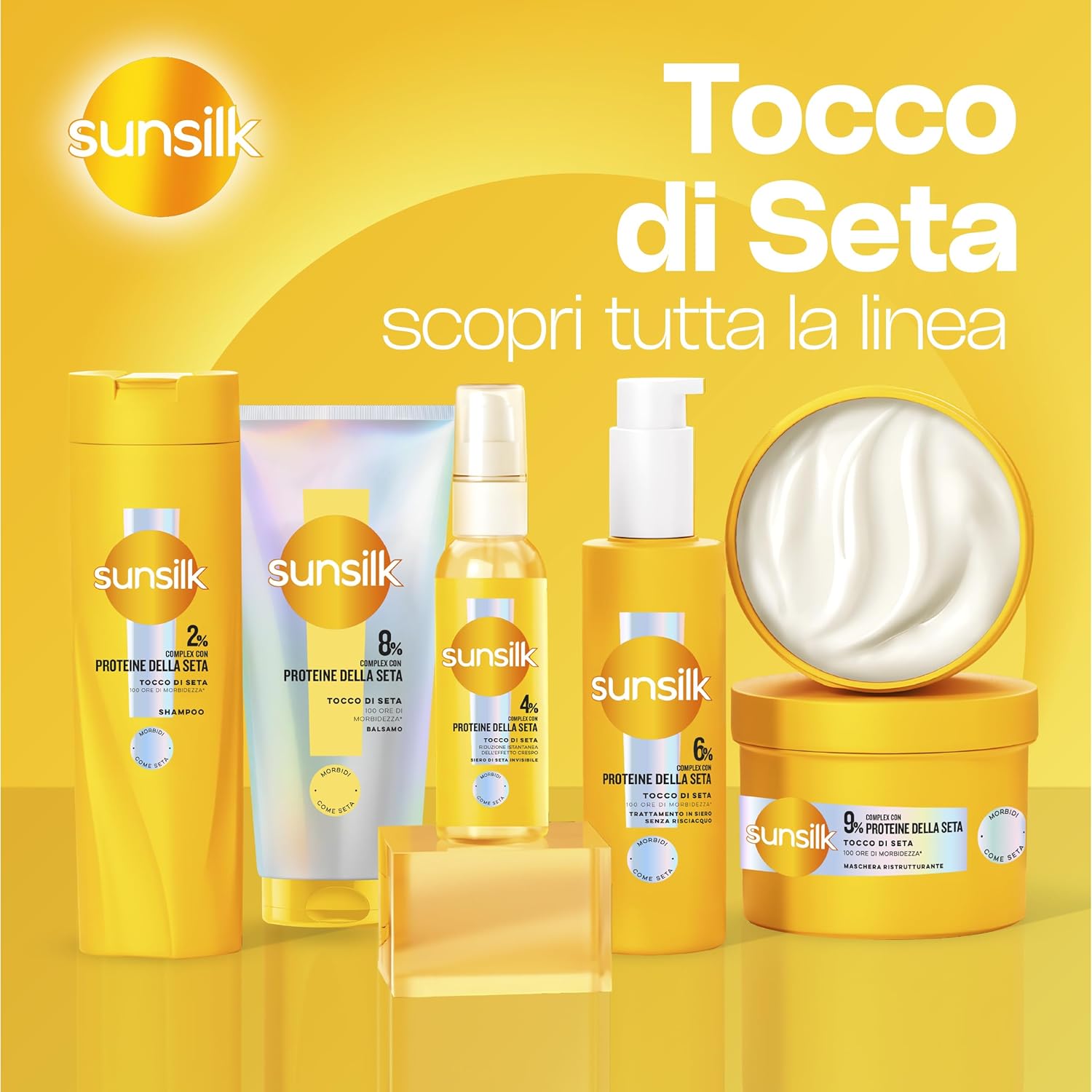 Thumbnail 5 de Sunsilk Shampoo Tocco di Seta – Capelli morbidi e setosi, 250 ml (confezione da 4)