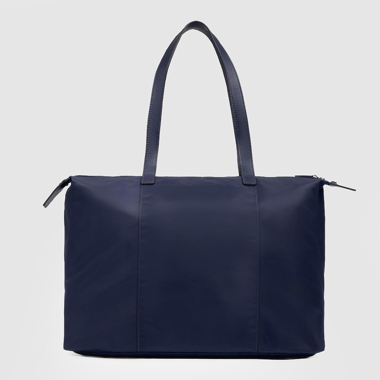 Detalle 1 de PIQUADRO Borsa pieghevole porta PC 15.6 pollici – Pelle e tessuto, Donna