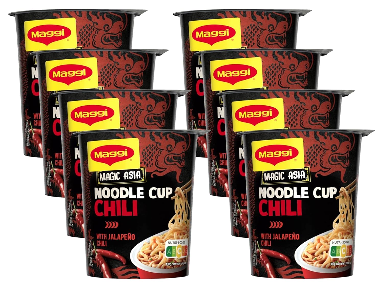Thumbnail 5 de MAGGI Magic Asia Noodle Cup Beef – 8er Pack (8 x 63 g) mit Rind-Geschmack und Gemüse im Becher