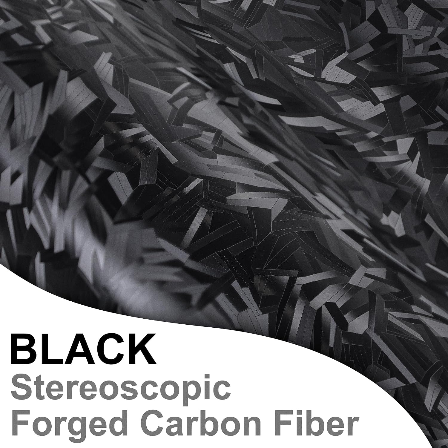 Detalle 2 de Forged Carbon Folie 300 x 30 cm Schwarz