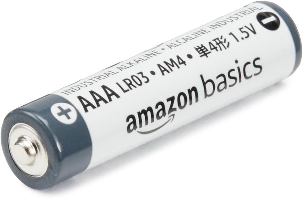 Detalle de Amazon Basics AAAIndustrialAB – baterie alkaliczne AAA 1,5 V, 250 szt., 5 lat