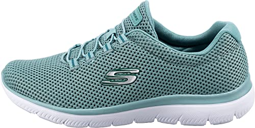 Thumbnail 2 de Skechers Mujer Summits 12985 Sage Mesh/White Trim – Zapatillas con diseño sin cordones