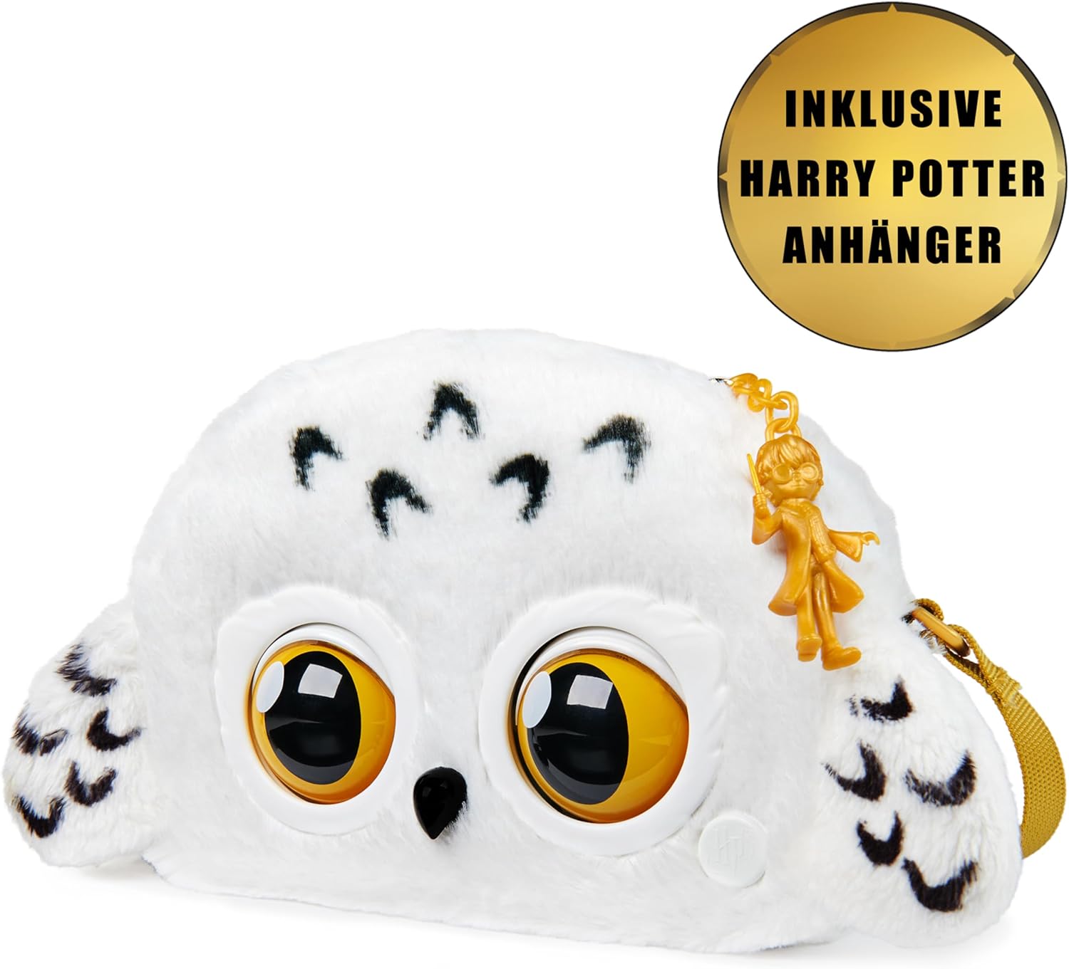 Thumbnail 3 de Wizarding World Harry Potter Hedwig Purse Pets interaktive Eulen-Umhängetasche mit über 30 Geräuschen