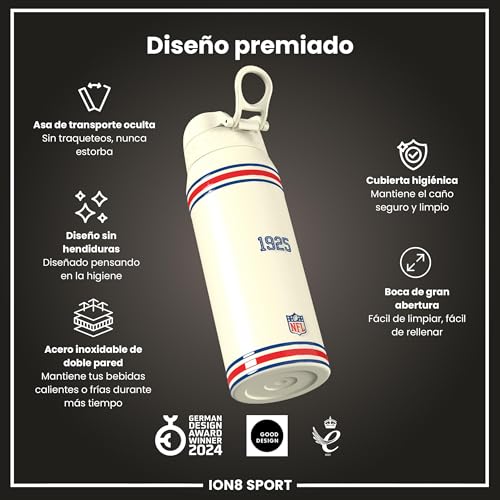 Thumbnail 5 de ion8 NFL New York Giants Botella térmica 750 ml 🚰