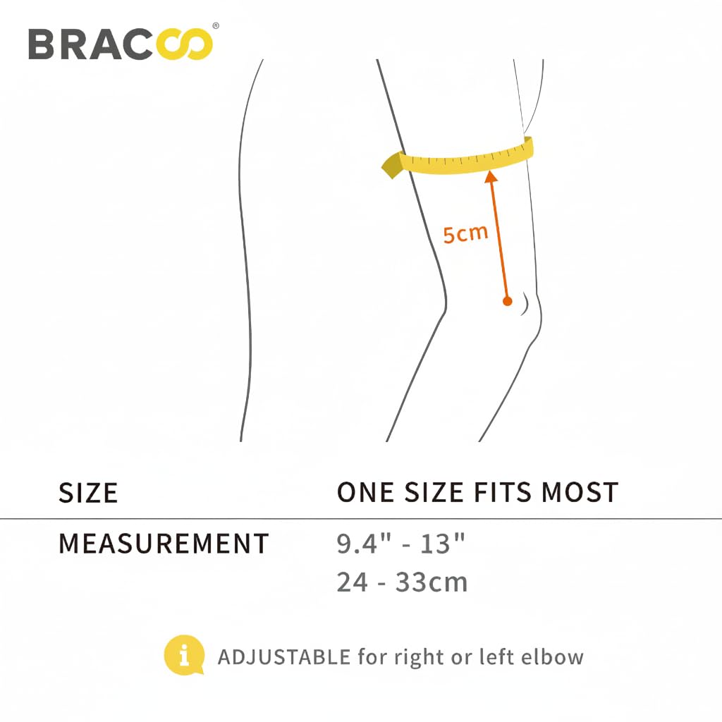 Thumbnail 5 de Ellenbogenbandage Bracoo Ellenbogen 24–33 cm