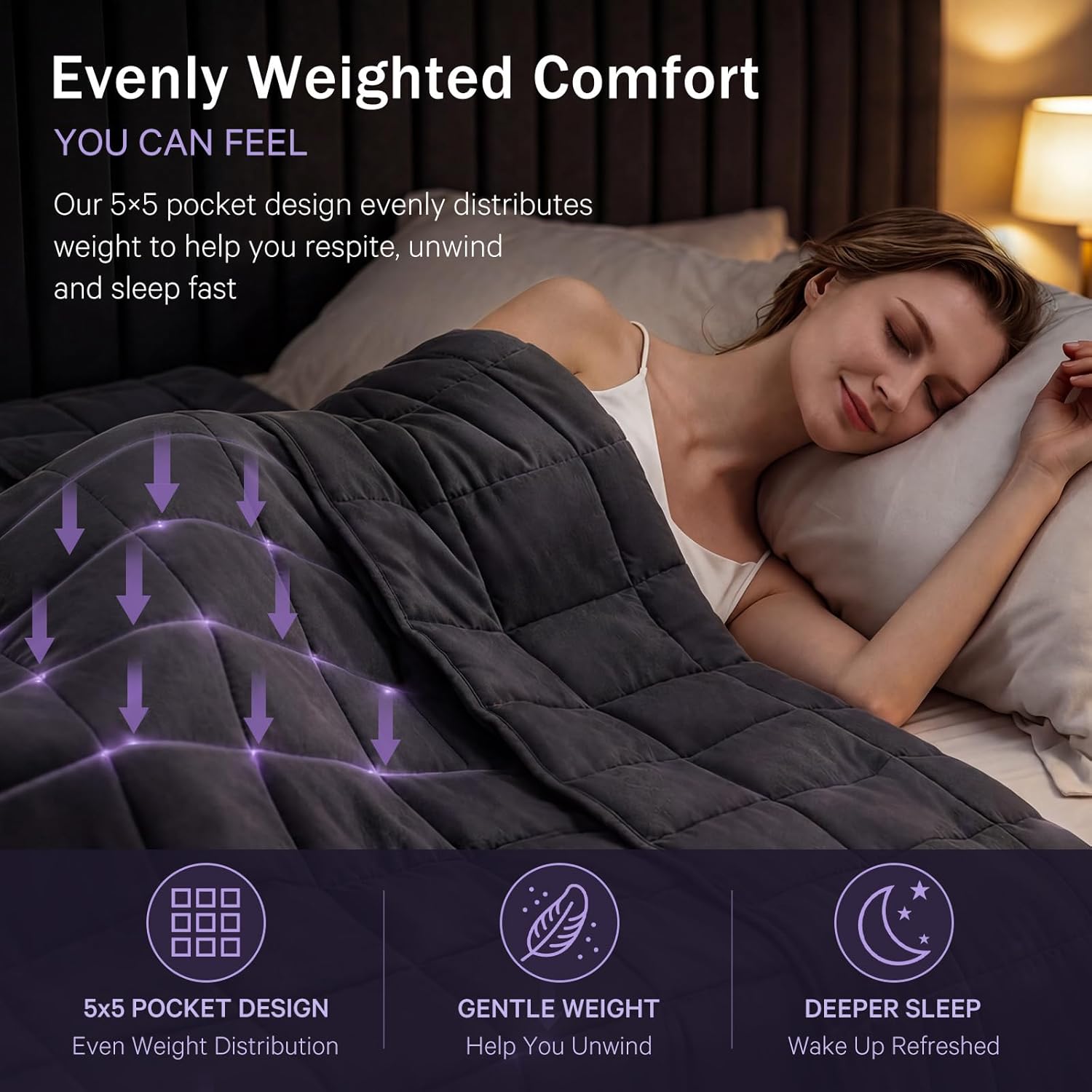Thumbnail 1 de Weighted Blanket 20lbs Twin Size