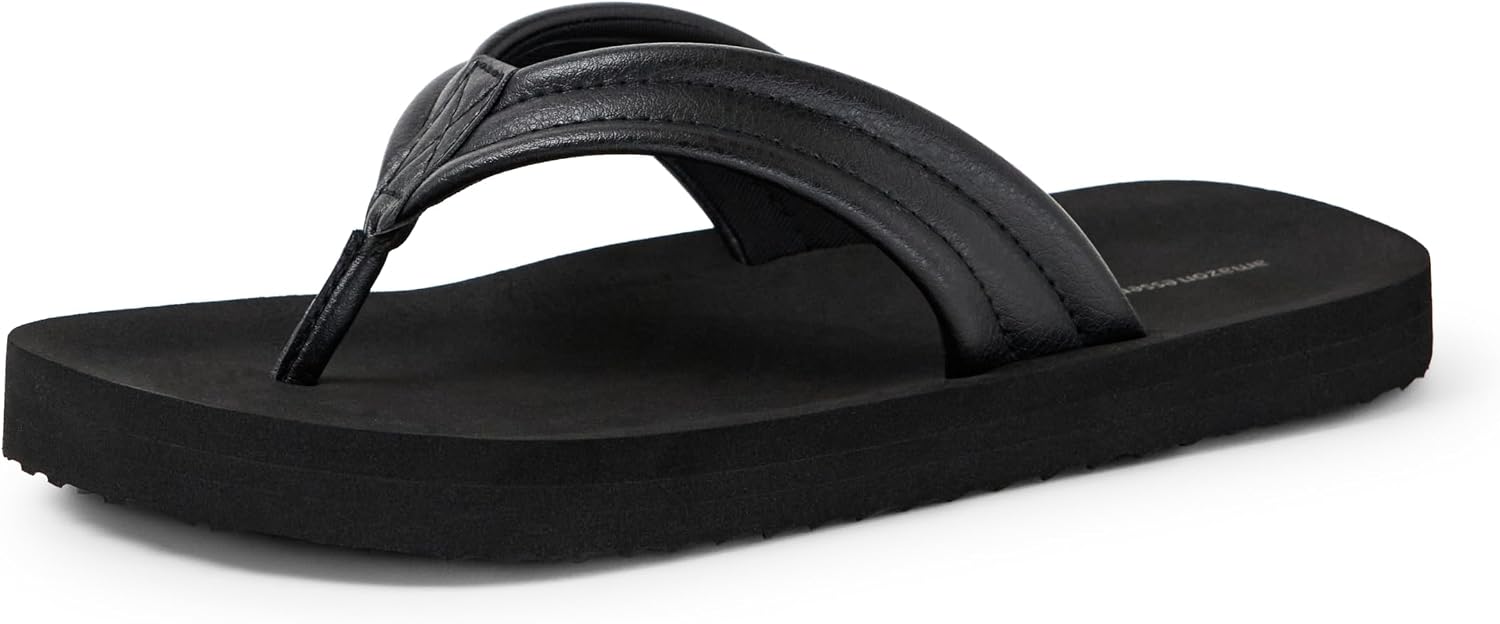 Detalle de Amazon Essentials Unisex Kids' Flip-Flops: comfortable, affordable summer footwear for everyday play