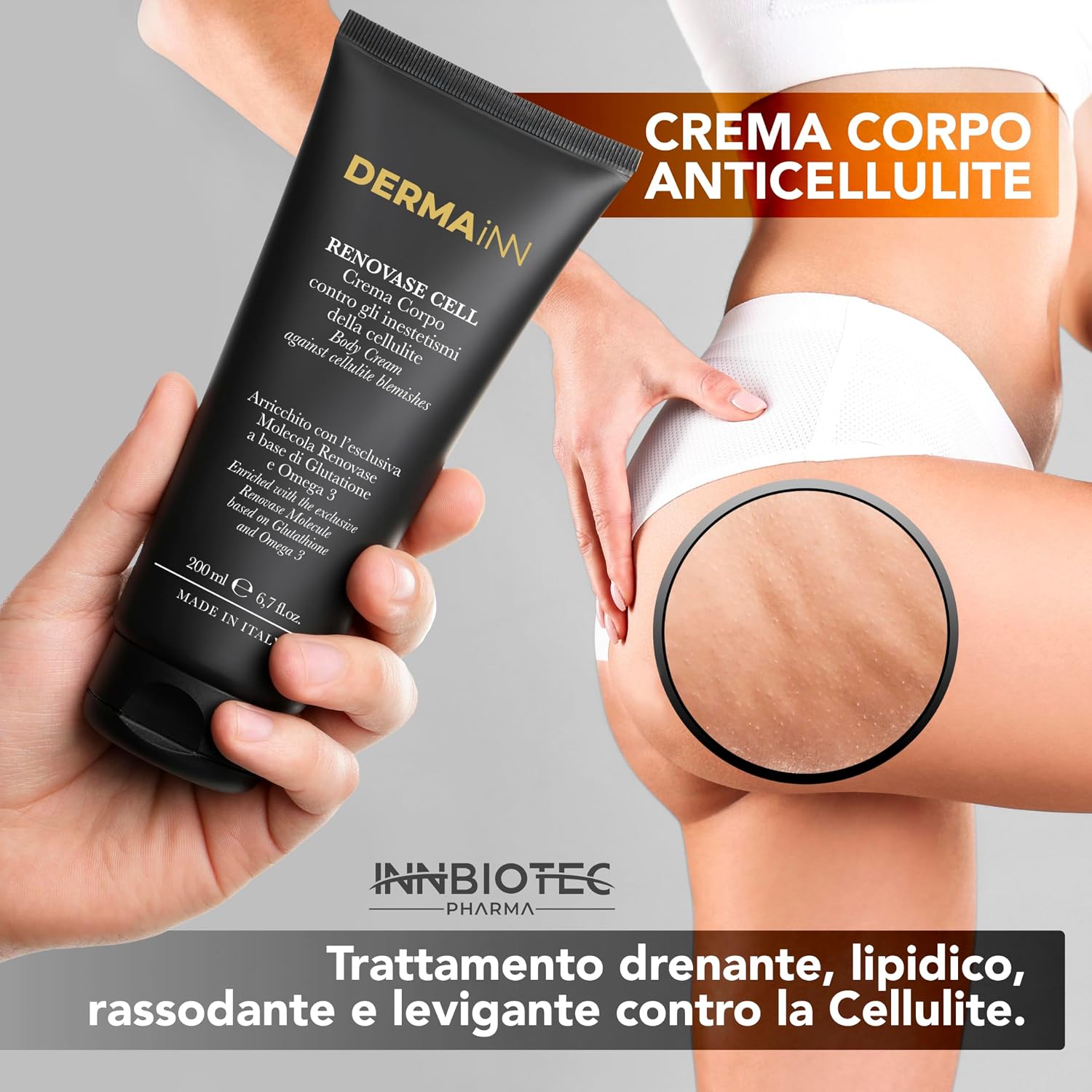 Detalle 2 de Renovase Cell Crema Anticellulite Forte 200 ml