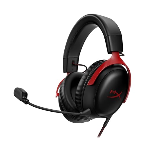 Detalle de HyperX Cloud III: cuffie da gaming USB-C con DTS Spatial Audio e comfort premium