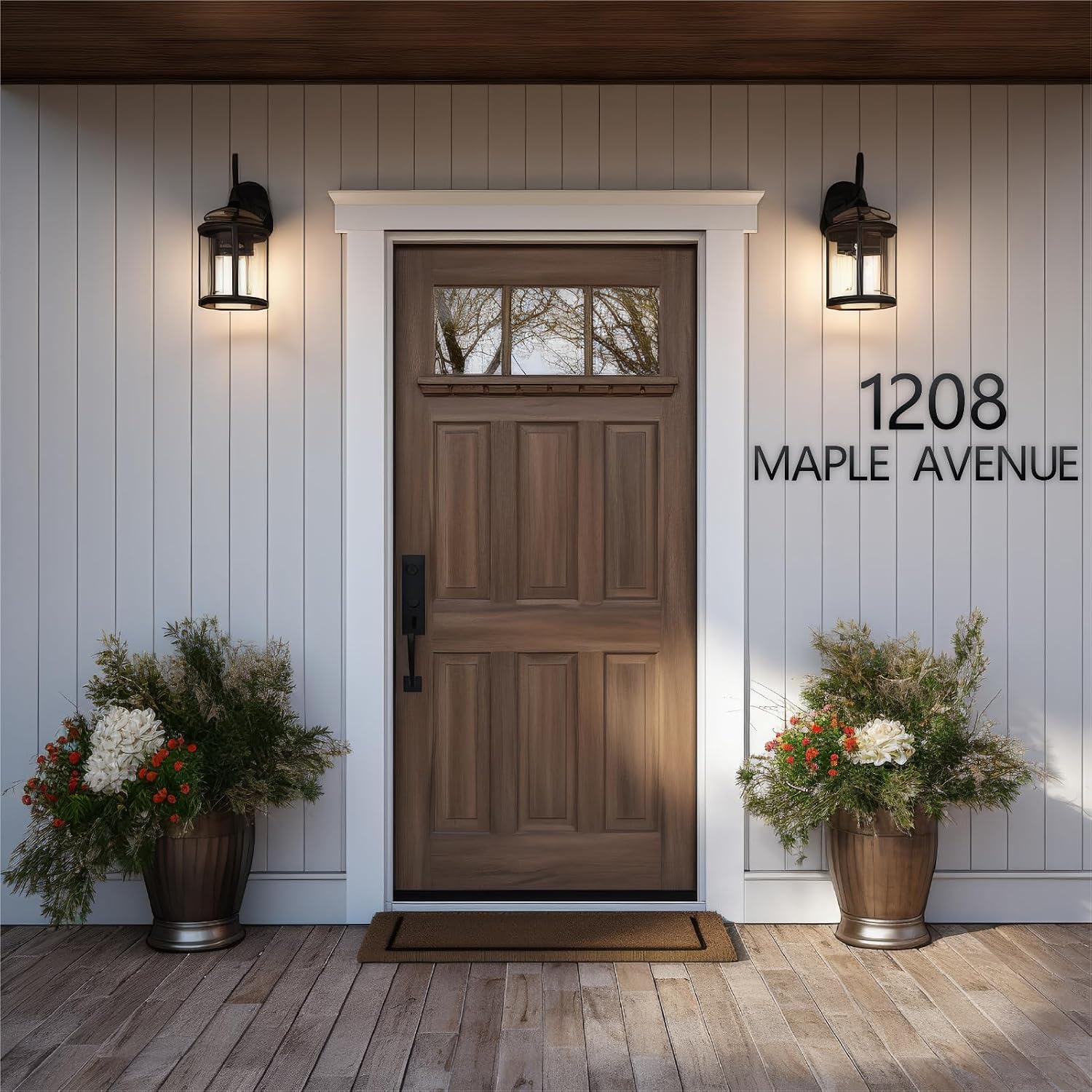 Thumbnail 3 de House Address Letter U, 6 Inch