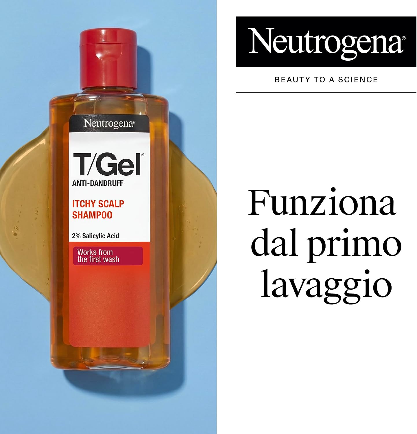 Detalle de Neutrogena T/Gel Forte Shampoo antiforfora 150 ml