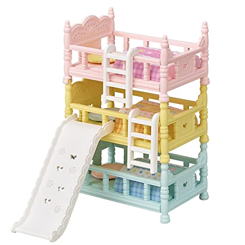 Detalle de Sylvanian Families 5741 Triple Bunk Beds – Dollhouse Playset