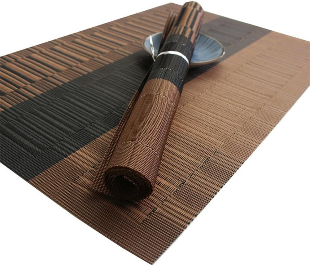 Thumbnail 6 de Fontic 6er Set Platzsets 30x45cm – rutschfeste, hitzebeständige PVC-Tischunterlagen