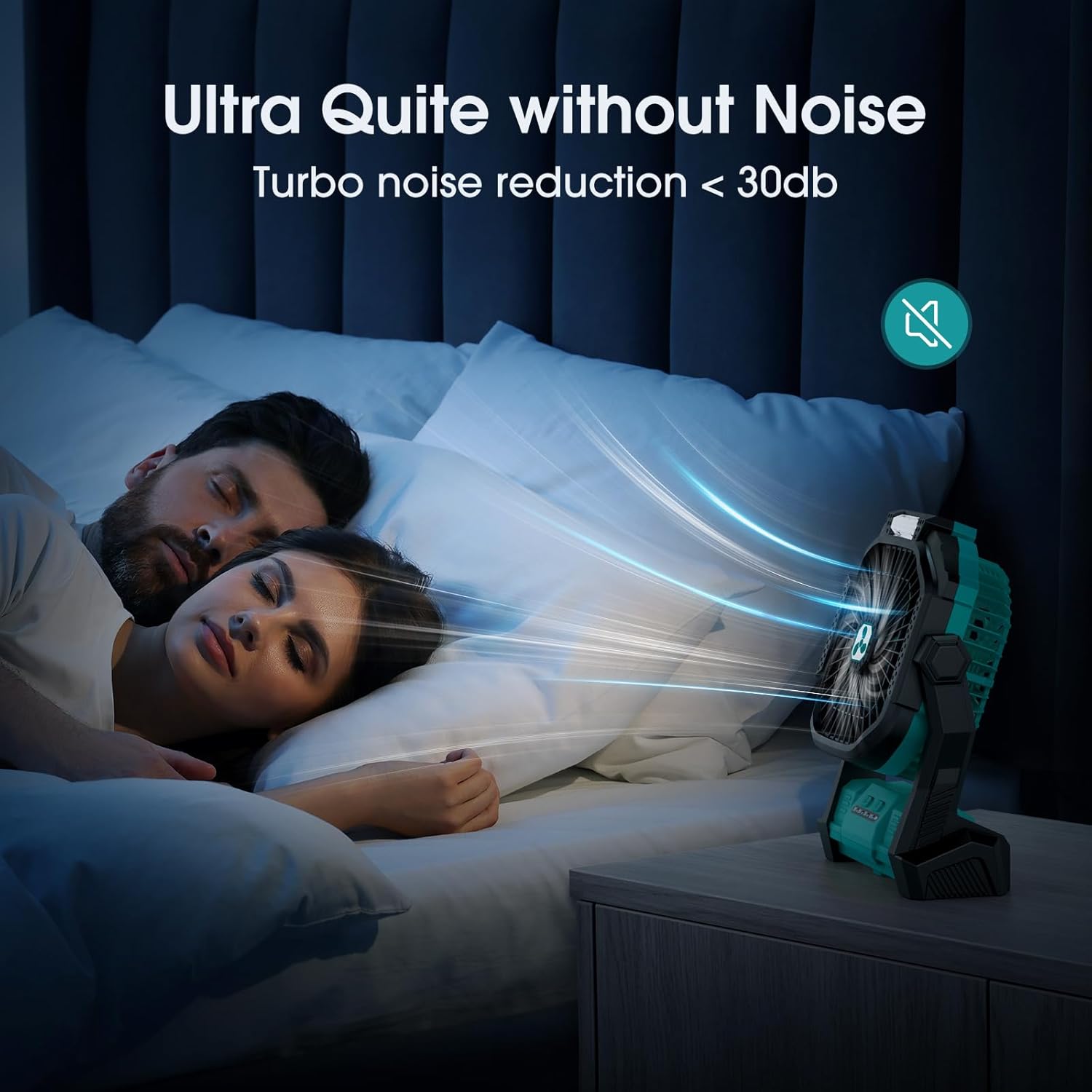 Thumbnail 5 de ONLYNEW portable fan 20000mAh rechargeable