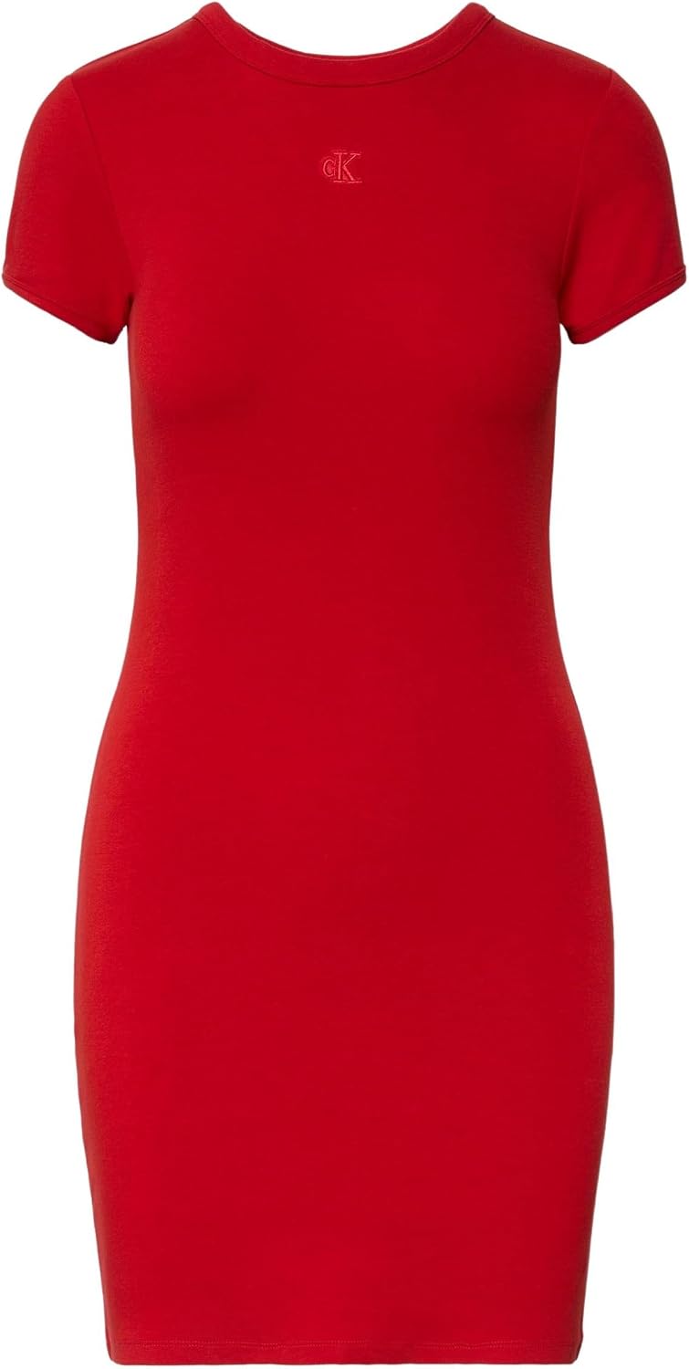 Thumbnail 5 de Calvin Klein Donna Abito T‑Shirt Mini Scollo Rotondo