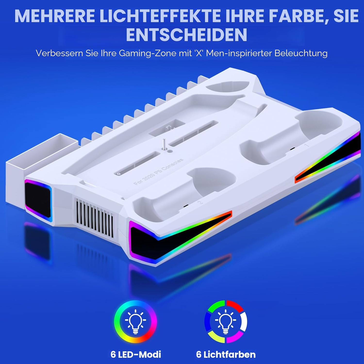 Thumbnail 2 de PS5 Stand Kühlstation PS5 Slim