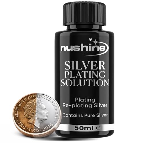 Detalle de Nushine Silver Plating Solution 50ml for Jewellery Repair