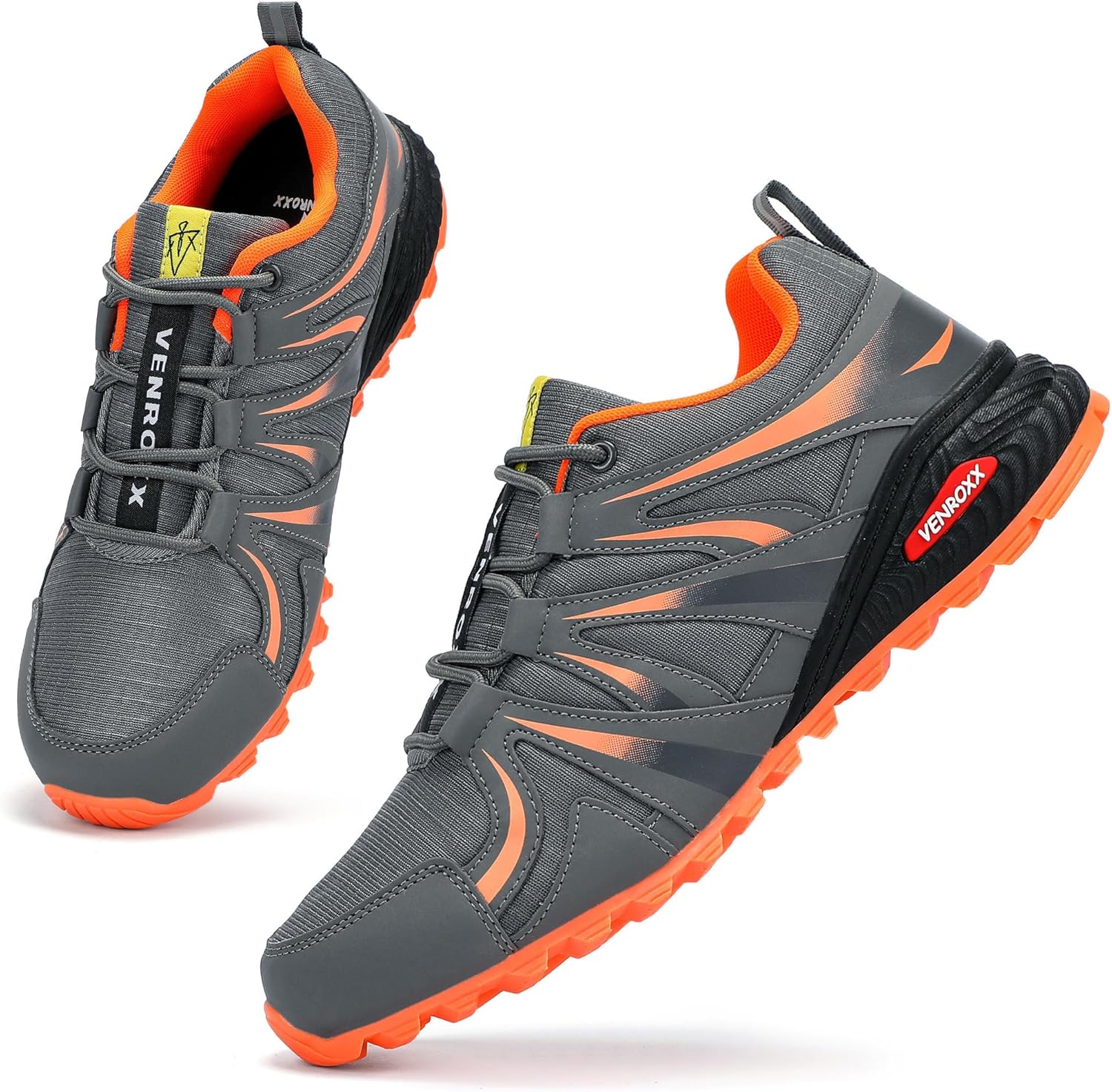 Thumbnail 3 de VENROXX Traillaufschuhe Herren – leichte, atmungsaktive Outdoor-Trekkingschuhe mit rutschfester Sohle (Gr. 39–48)