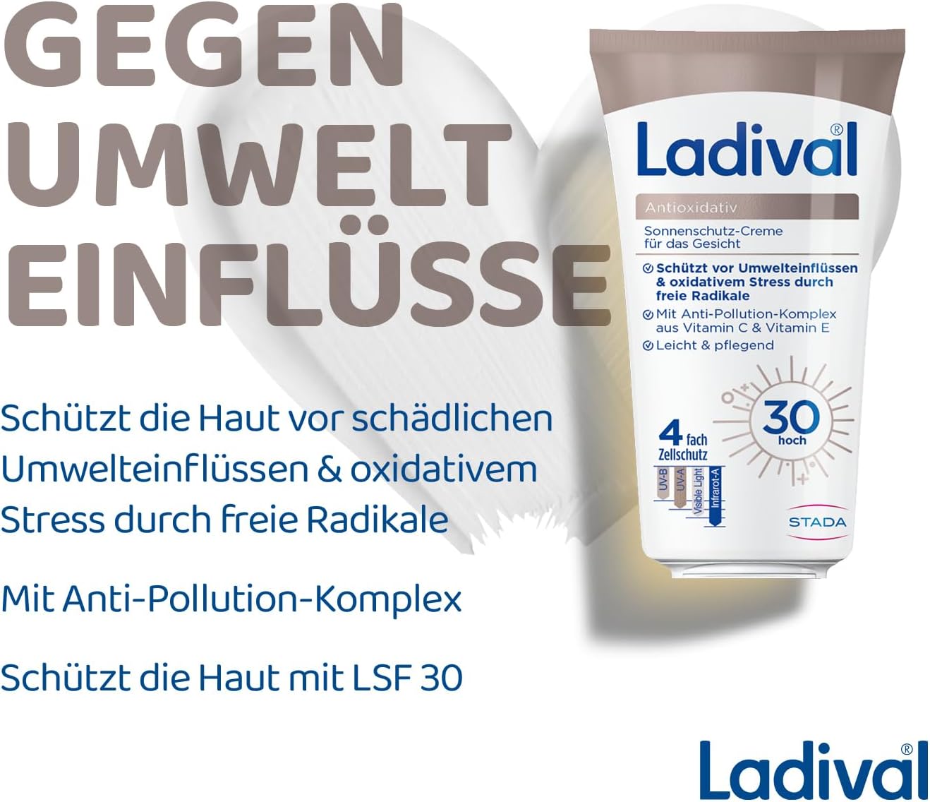 Thumbnail 4 de Ladival Antioxidativ Sonnencreme Gesicht LSF 30
