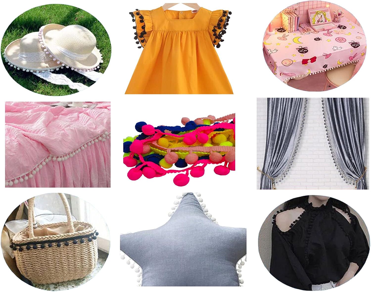 Thumbnail 6 de Pom Pom Trim 12mm