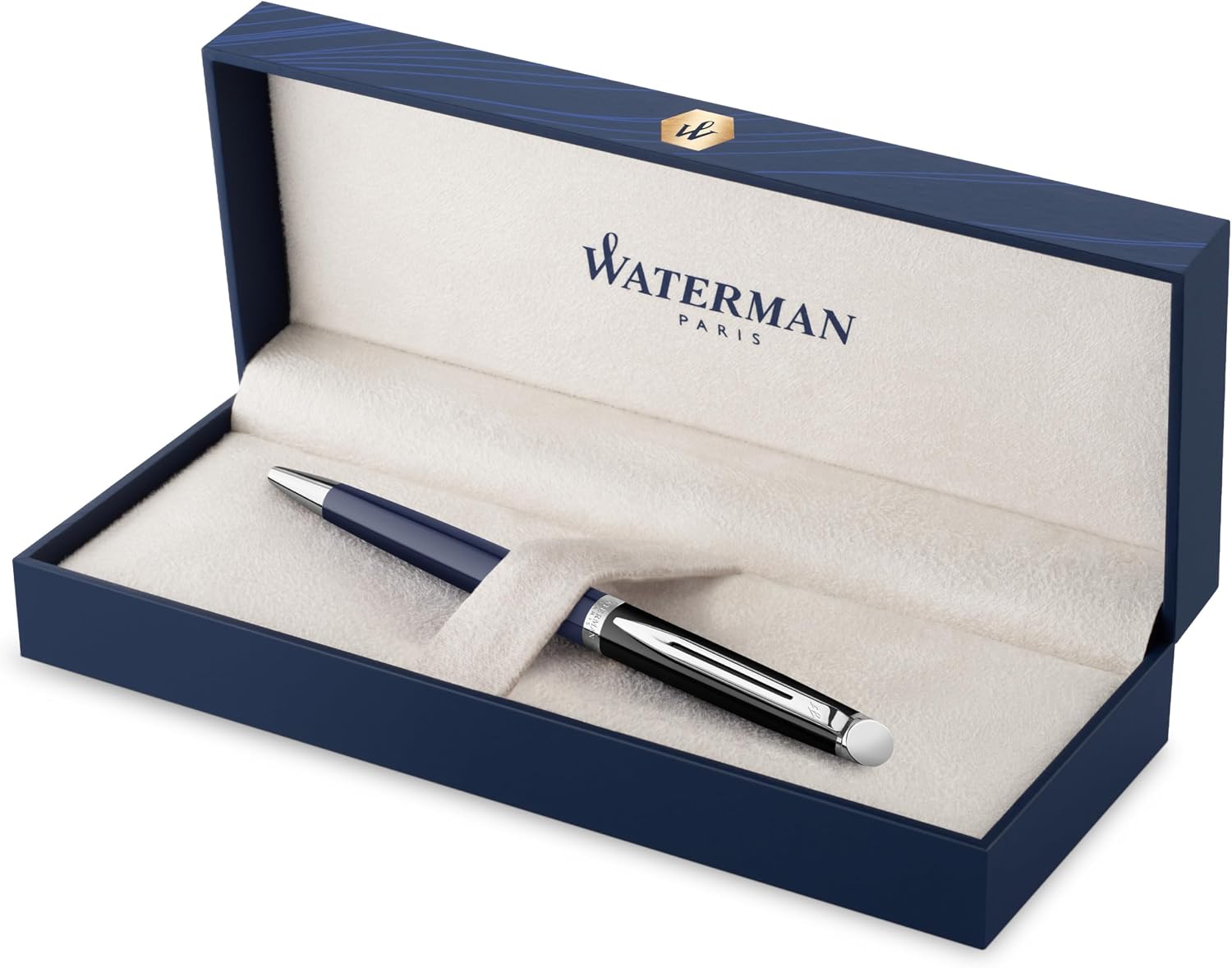 Waterman Hémisphère stylo bille noir, bleu