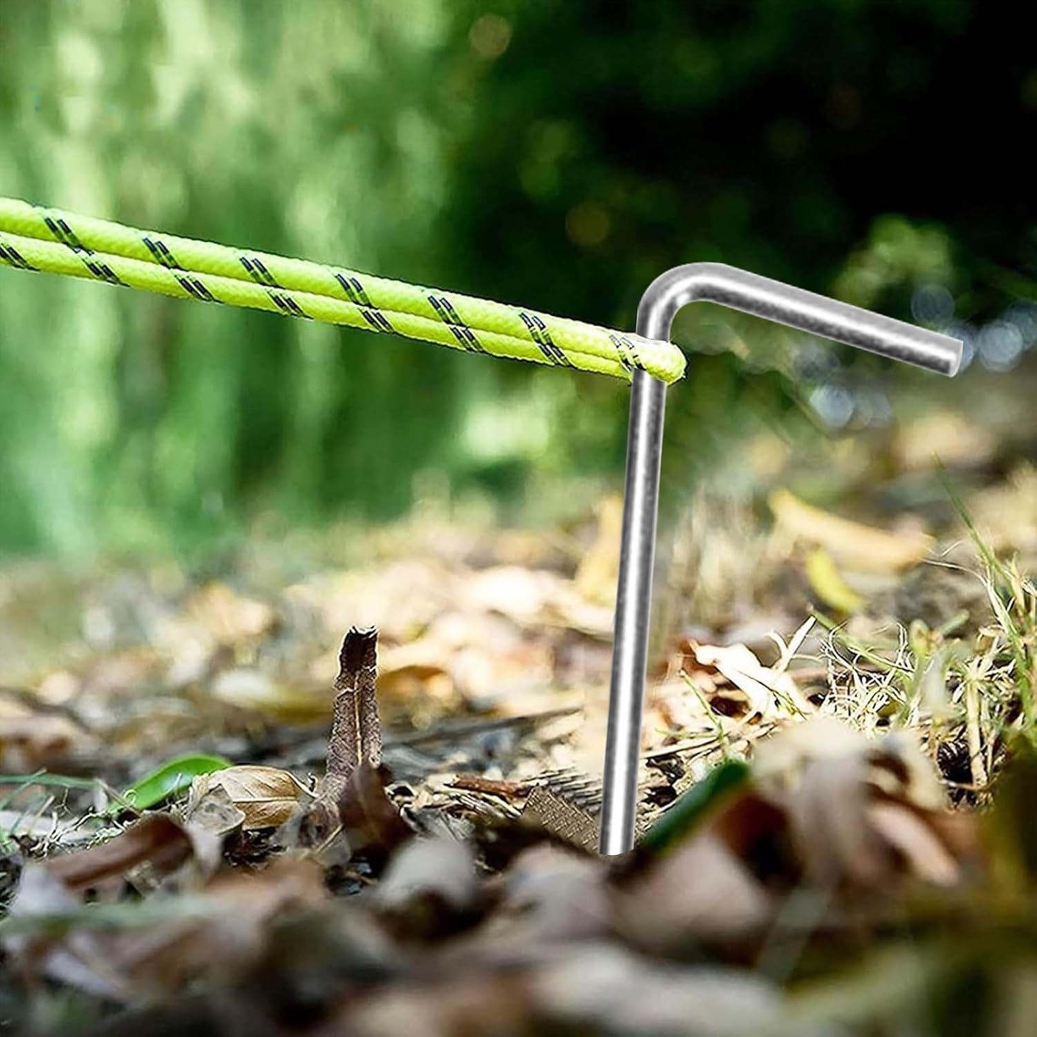 Detalle 1 de CALLYSONIC tentpennen, set van 15, 15 cm lang voor tentbevestiging