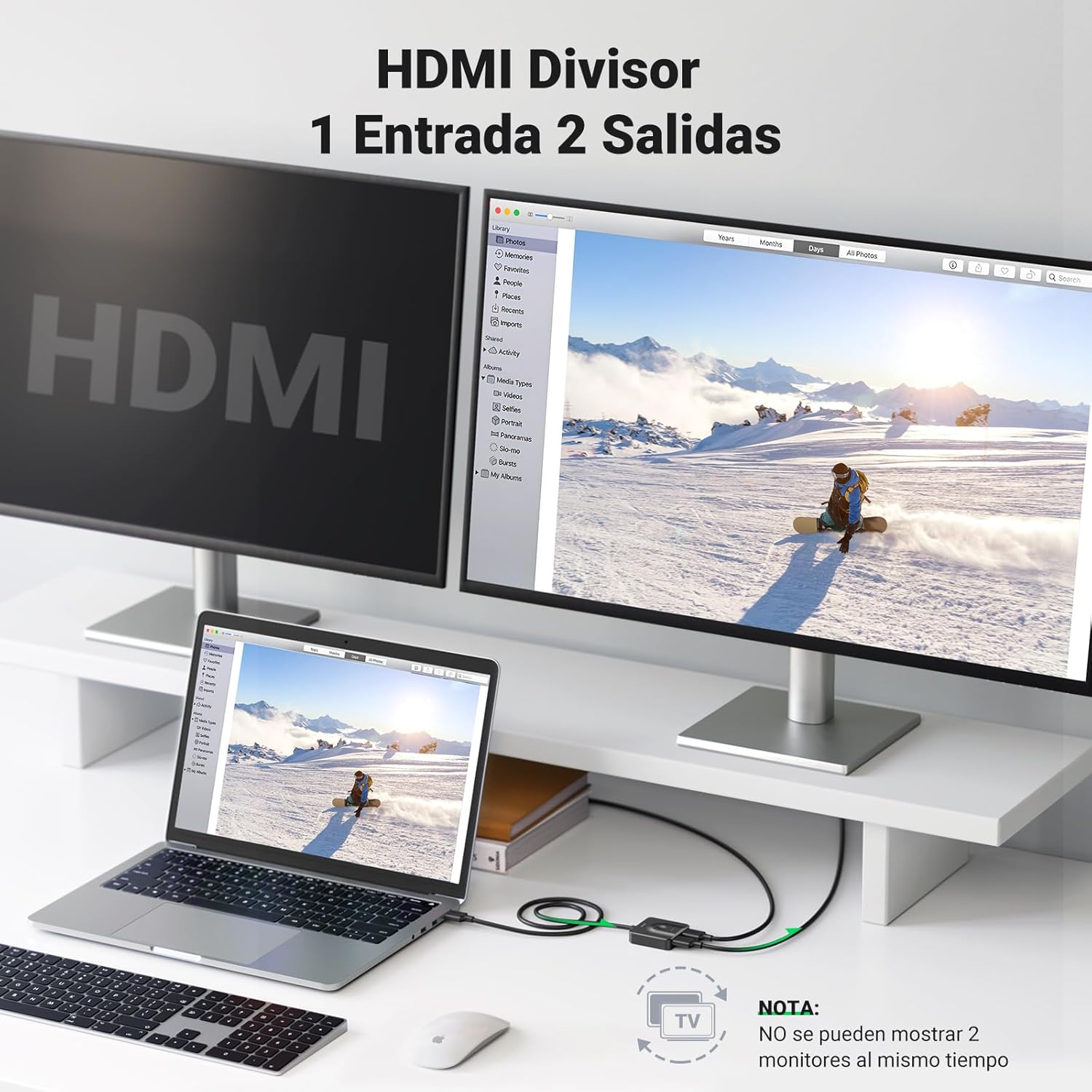 Thumbnail 2 de UGREEN HDMI Switch 4K 60Hz: Conecta tus dispositivos fácilmente