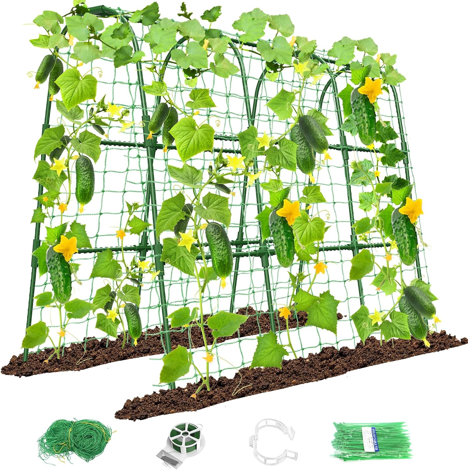 Detalle de MYMULIKE Cucumber Trellis 120 x 120
