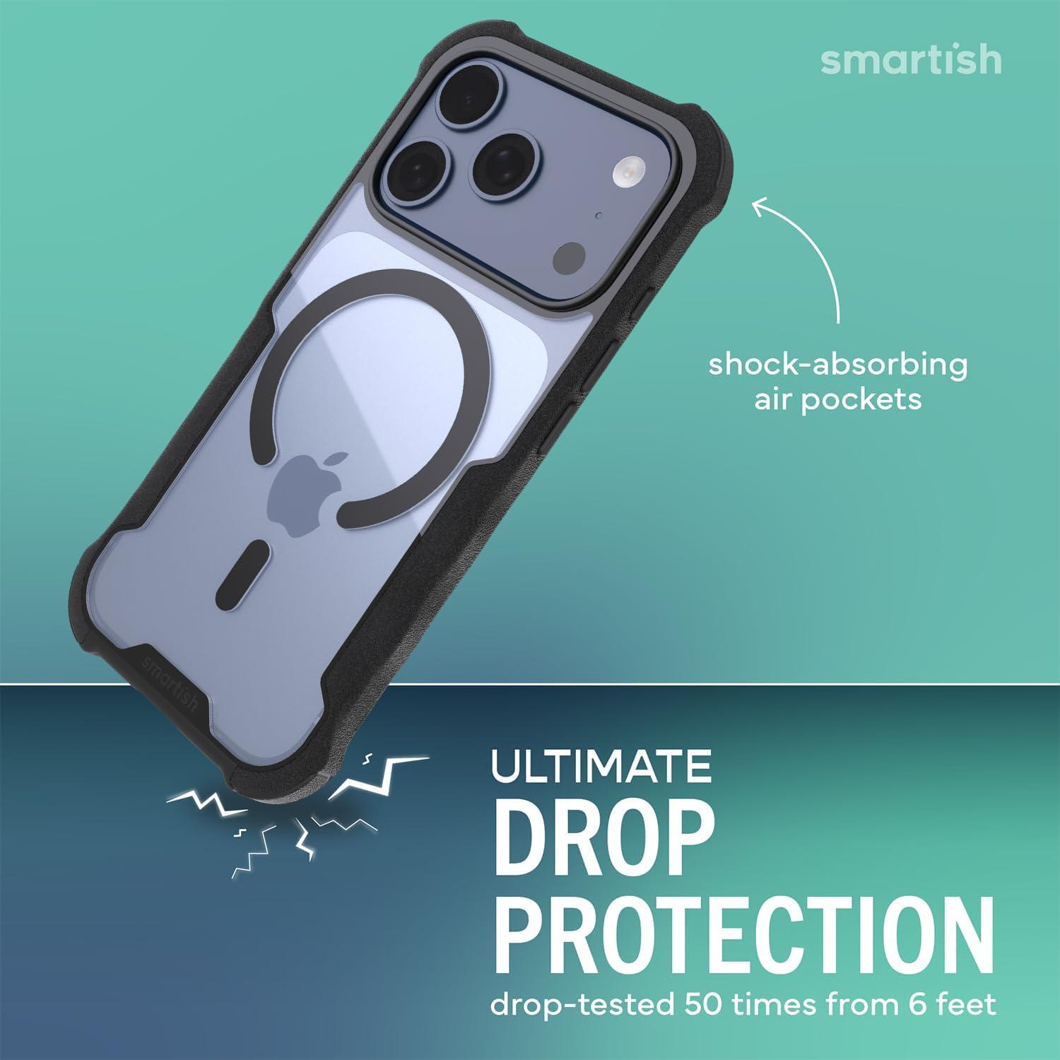 Thumbnail 1 de Smartish iPhone 17 Pro Gripzilla MagSafe Case
