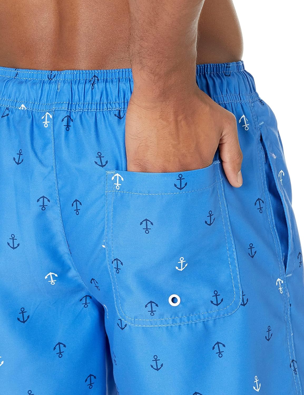 Thumbnail 3 de Herren-Badehose von Amazon Essentials mit Netzfutter, Taschen und Kordelzug