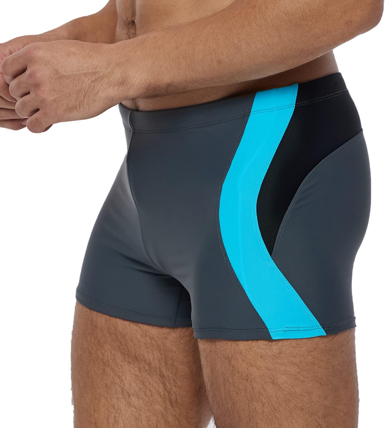 Thumbnail 6 de Arcweg Badehose Herren Eng Kurz Badeshorts mit Tunnelzug – UV-Schutz, schnell trocknend