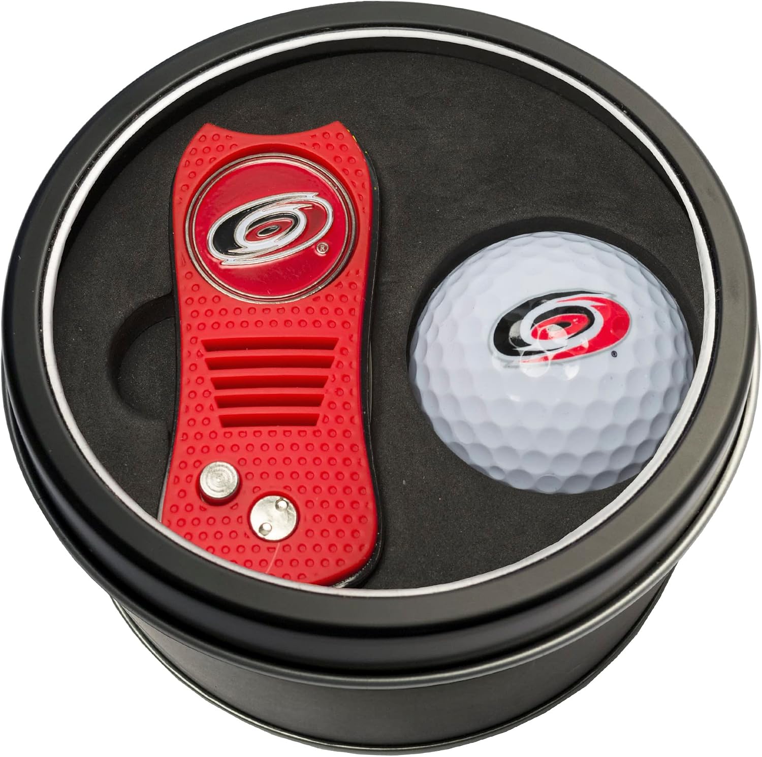 Detalle de Team Golf NHL Gift Set Switchblade Divot Tool with Magnetic Ball Marker & Golf Ball