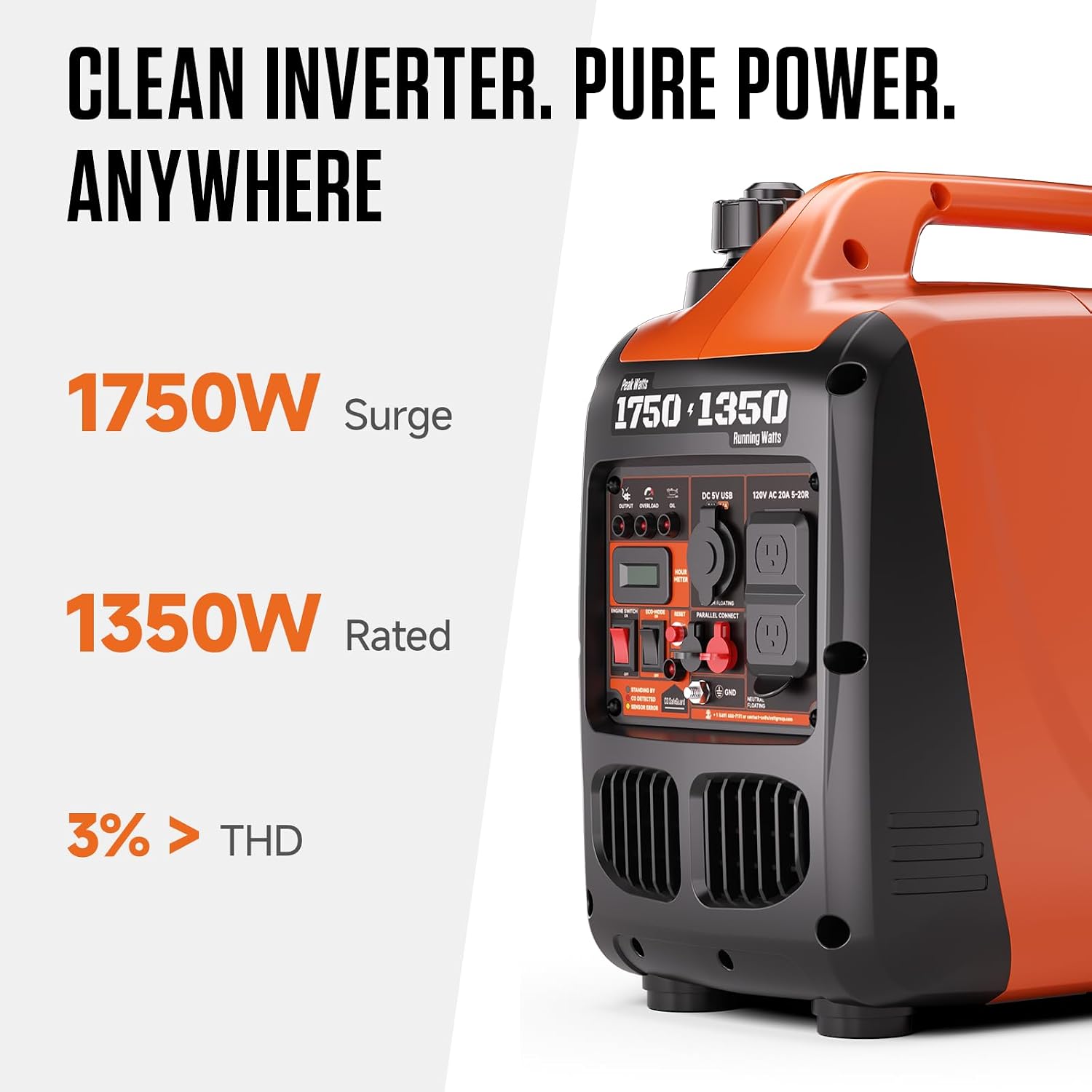 Detalle 2 de AIVOLT inverter generator 1,750W