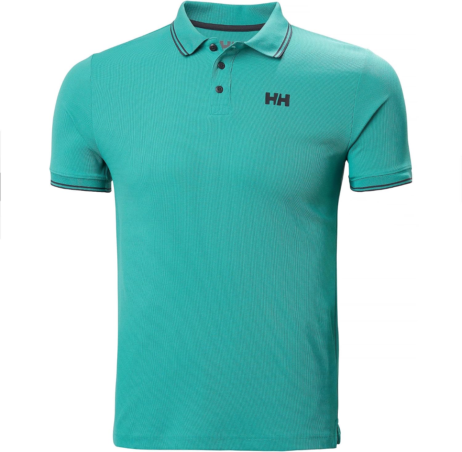 Detalle de Helly Hansen Uomo Polo Kos: polo classica a maniche corte dal tocco marino