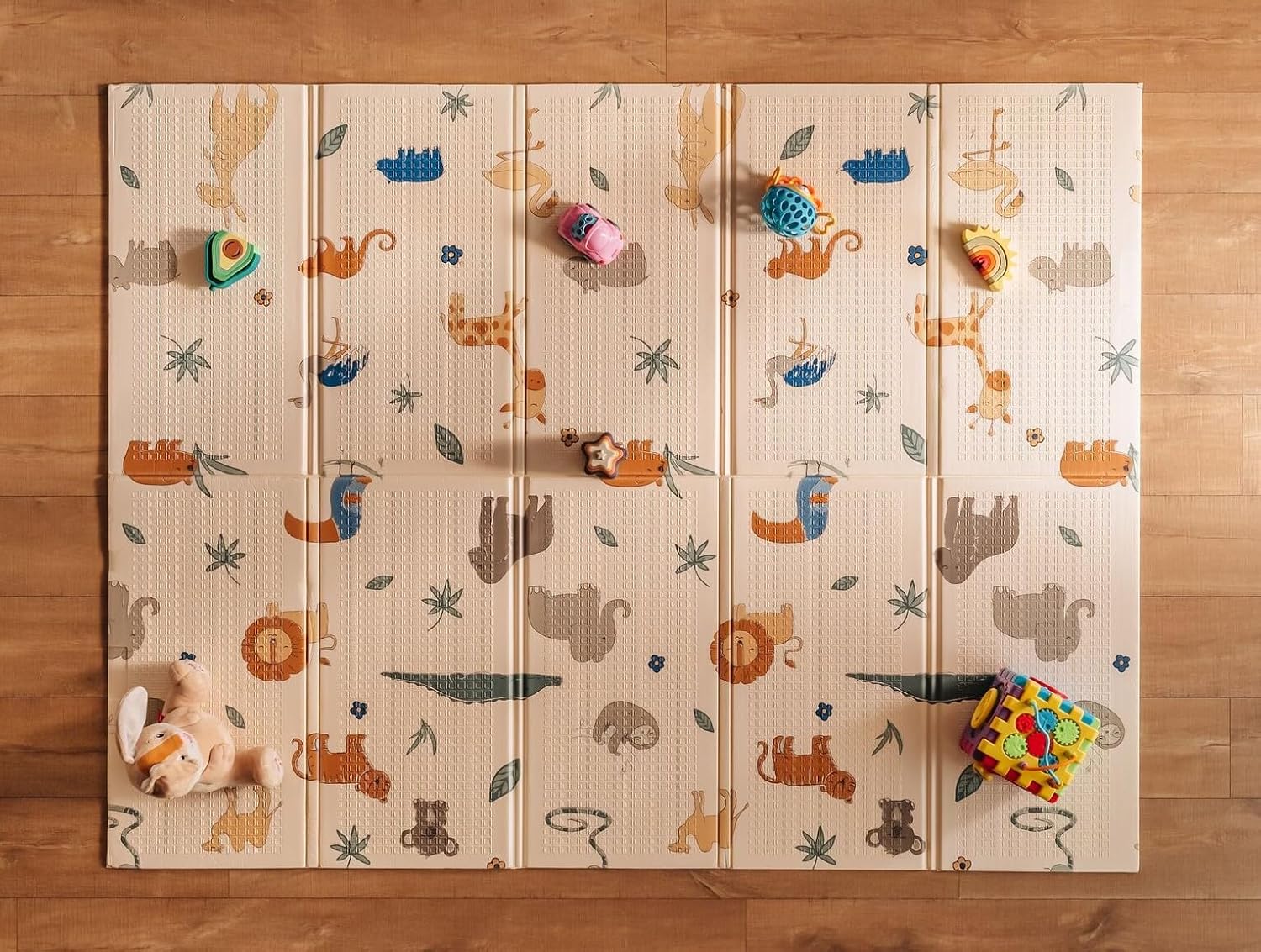 Thumbnail 3 de Nuby Foldable Reversible Play Mat - Easy Clean, Waterproof, from Birth (147 x 195 cm) — Alphabet