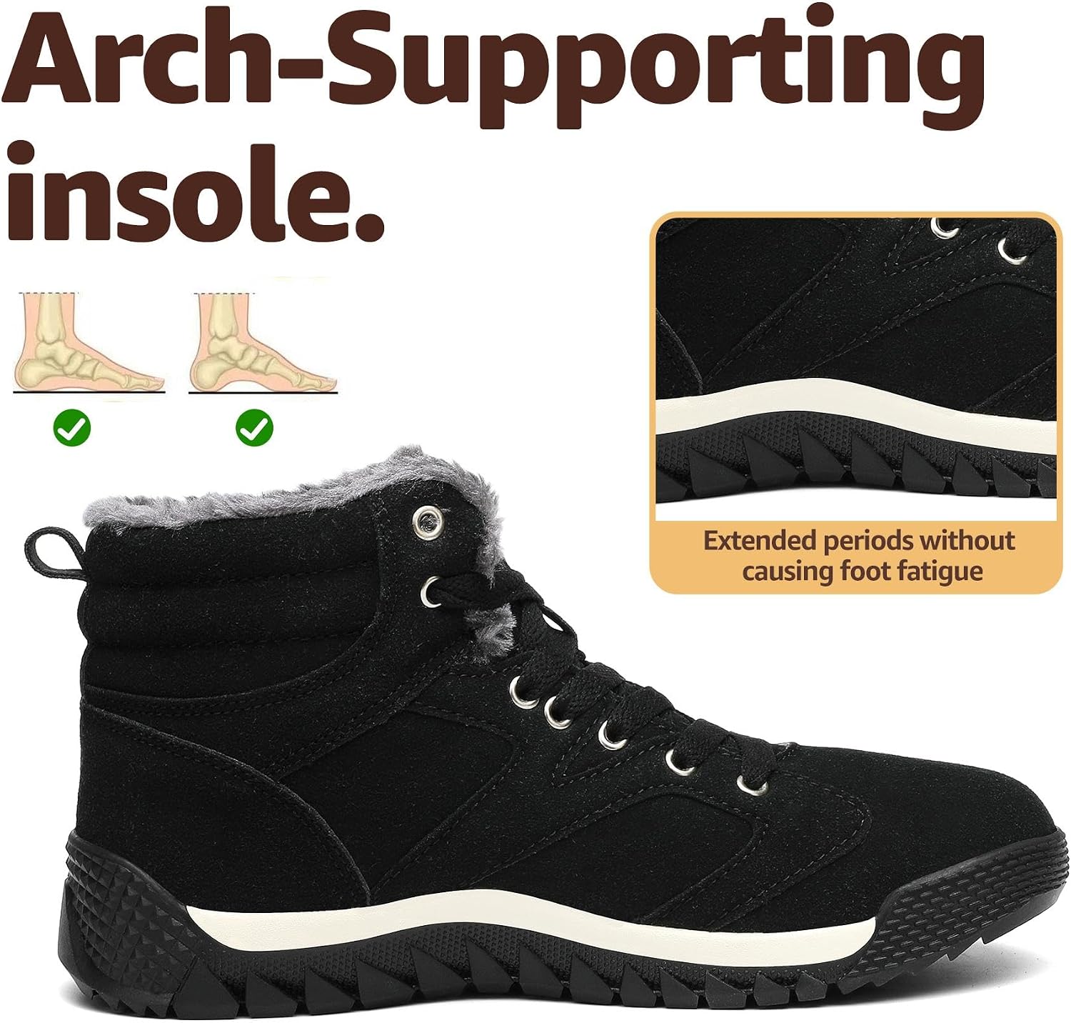 Thumbnail 4 de Mishansha Winterschuhe Warm Gefüttert