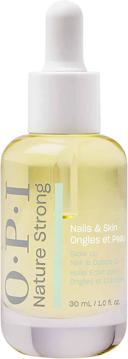 OPI Nature Strong Skincare Glow Up Nail & Cuticle Oil (Vitamin E, natural origin formula)