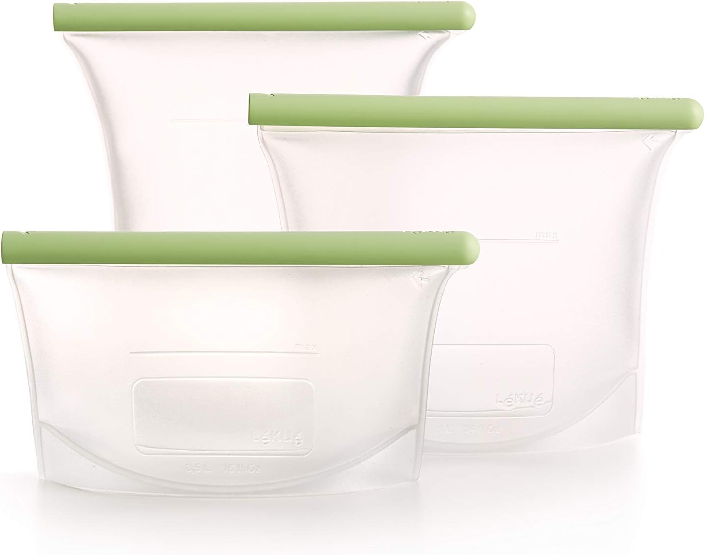 Thumbnail 7 de Lékué Kit Bolsas Reutilizables de Silicona, 3 piezas🛍