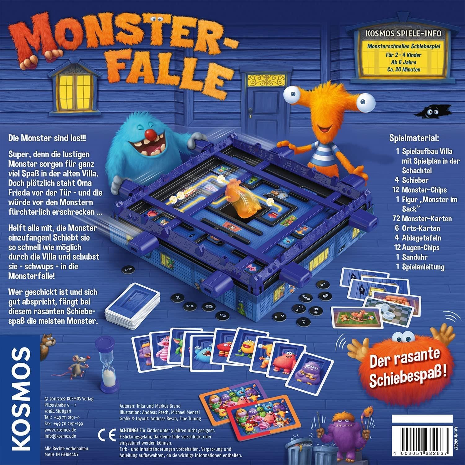 Thumbnail 1 de KOSMOS Monsterfalle 682637 – Kooperatives Kinderspiel für 2–4 Spieler ab 6 Jahren