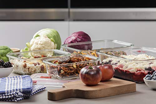 Thumbnail 5 de Tatay Fiambrebra Hermética 1.5L - Vidrio Rojo 🍱