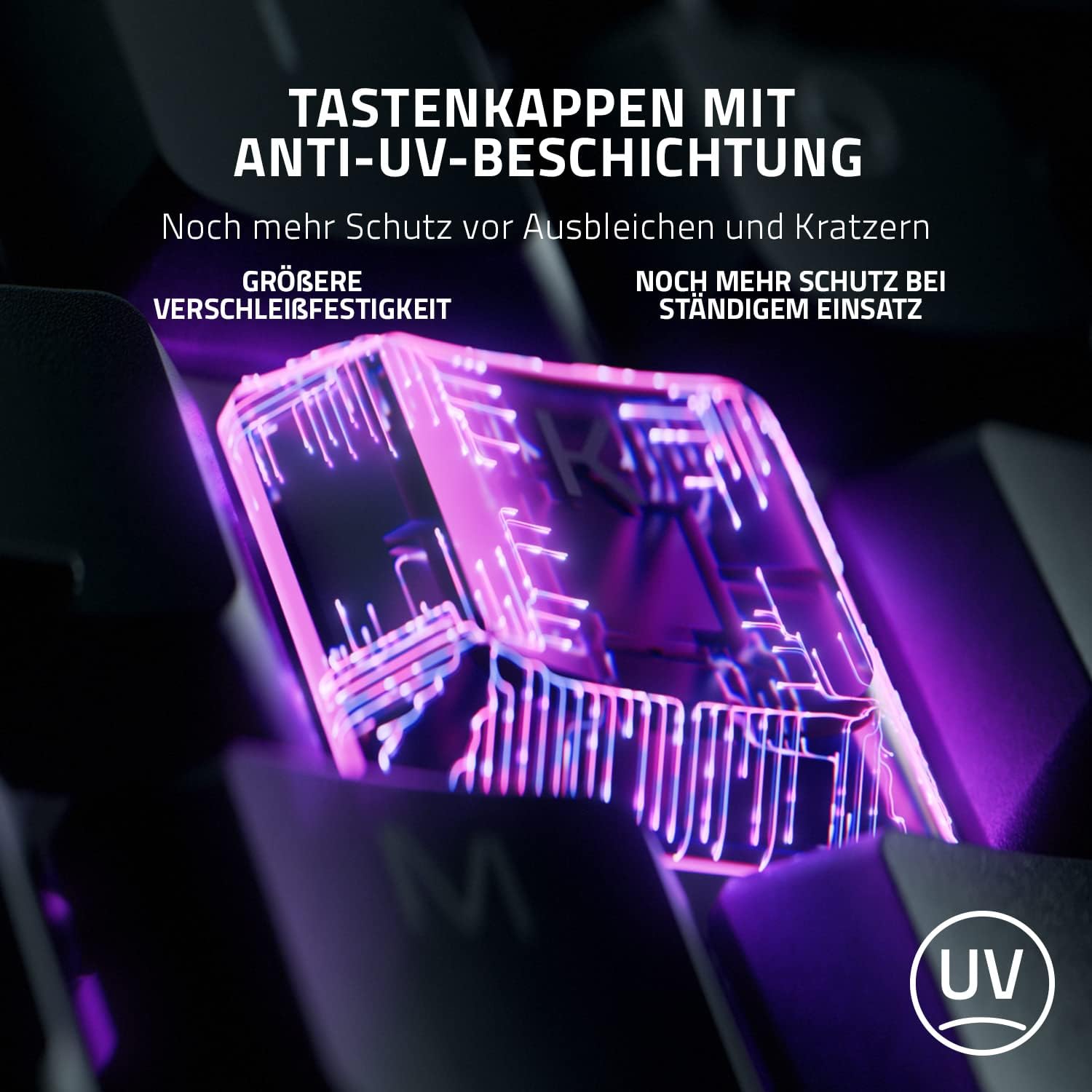 Thumbnail 3 de Razer Ornata V3 QWERTZ Gaming-Tastatur (Flache Mecha-Membran) schwarz