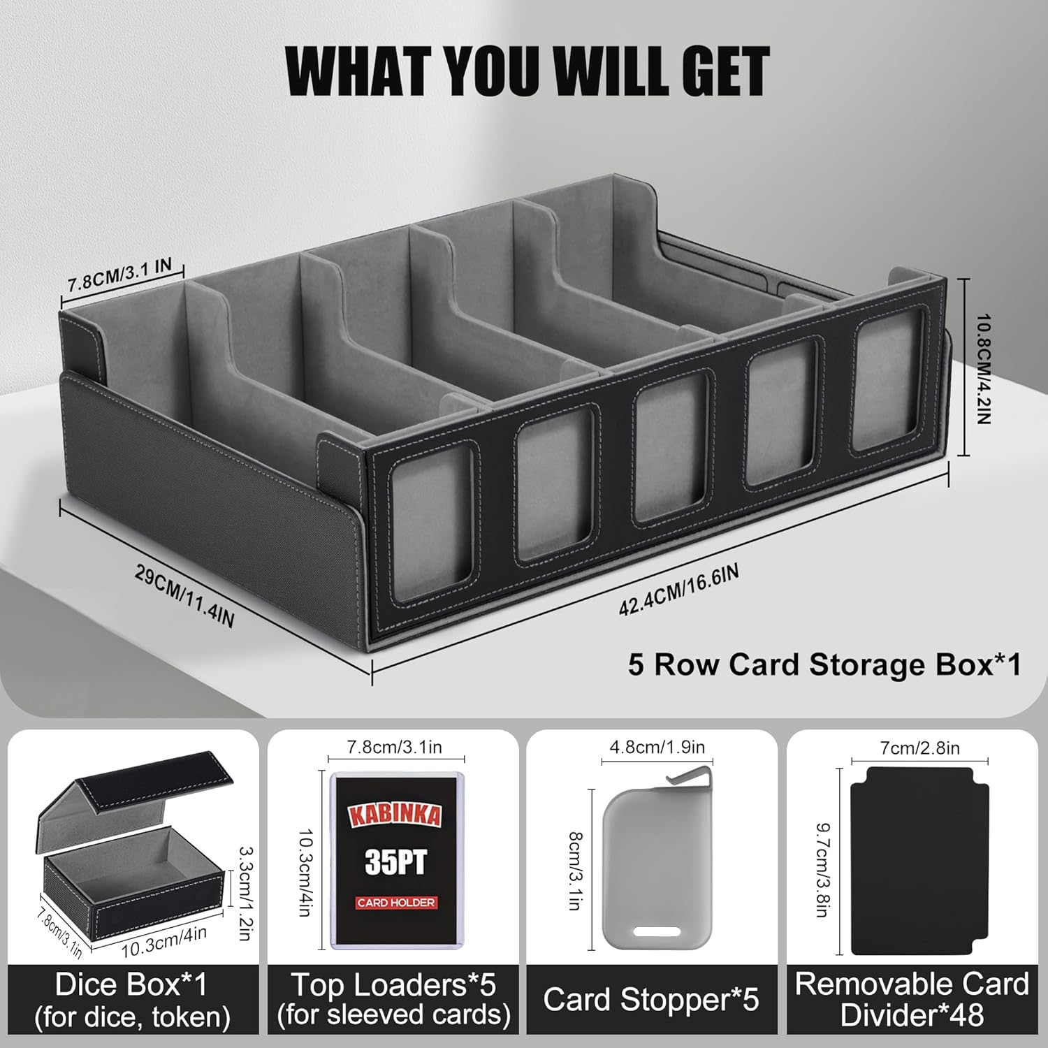Thumbnail 2 de Card Storage Box 3900+ 🃏