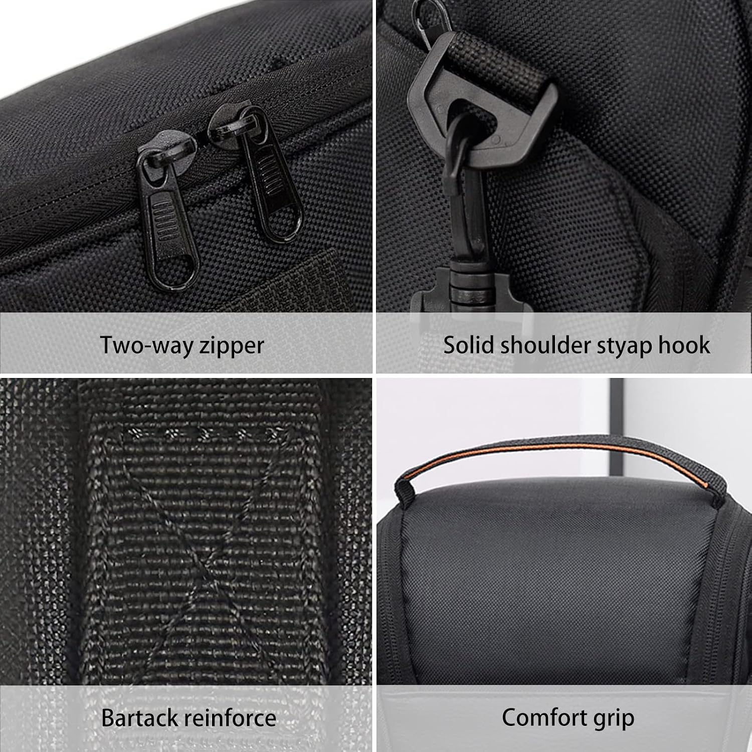 Detalle 2 de Funda cámara HIUOUIH para DSLR 14x9x19 cm
