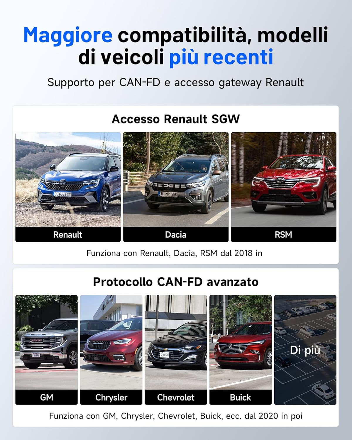 Thumbnail 2 de TOPDON ArtiDiag900 Lite OBD2 wireless con 8+ servizi di ripristino e test attivo