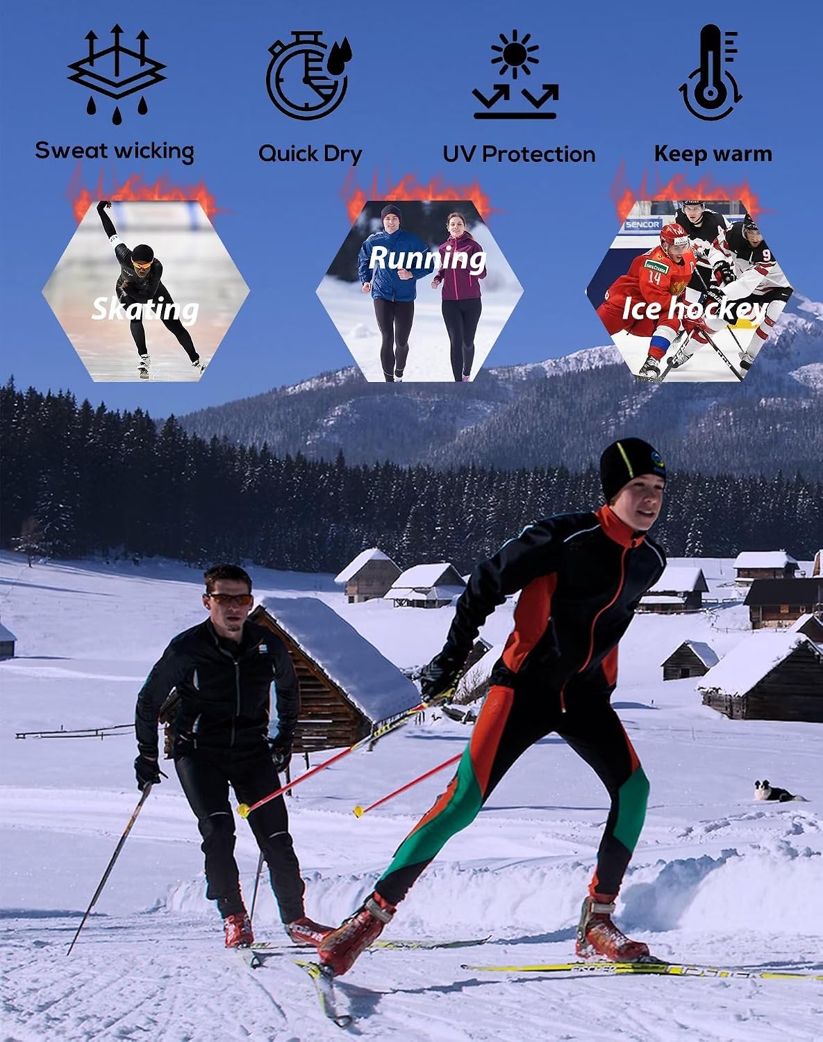 Thumbnail 5 de Thermal Compression Shirt 5-Pack