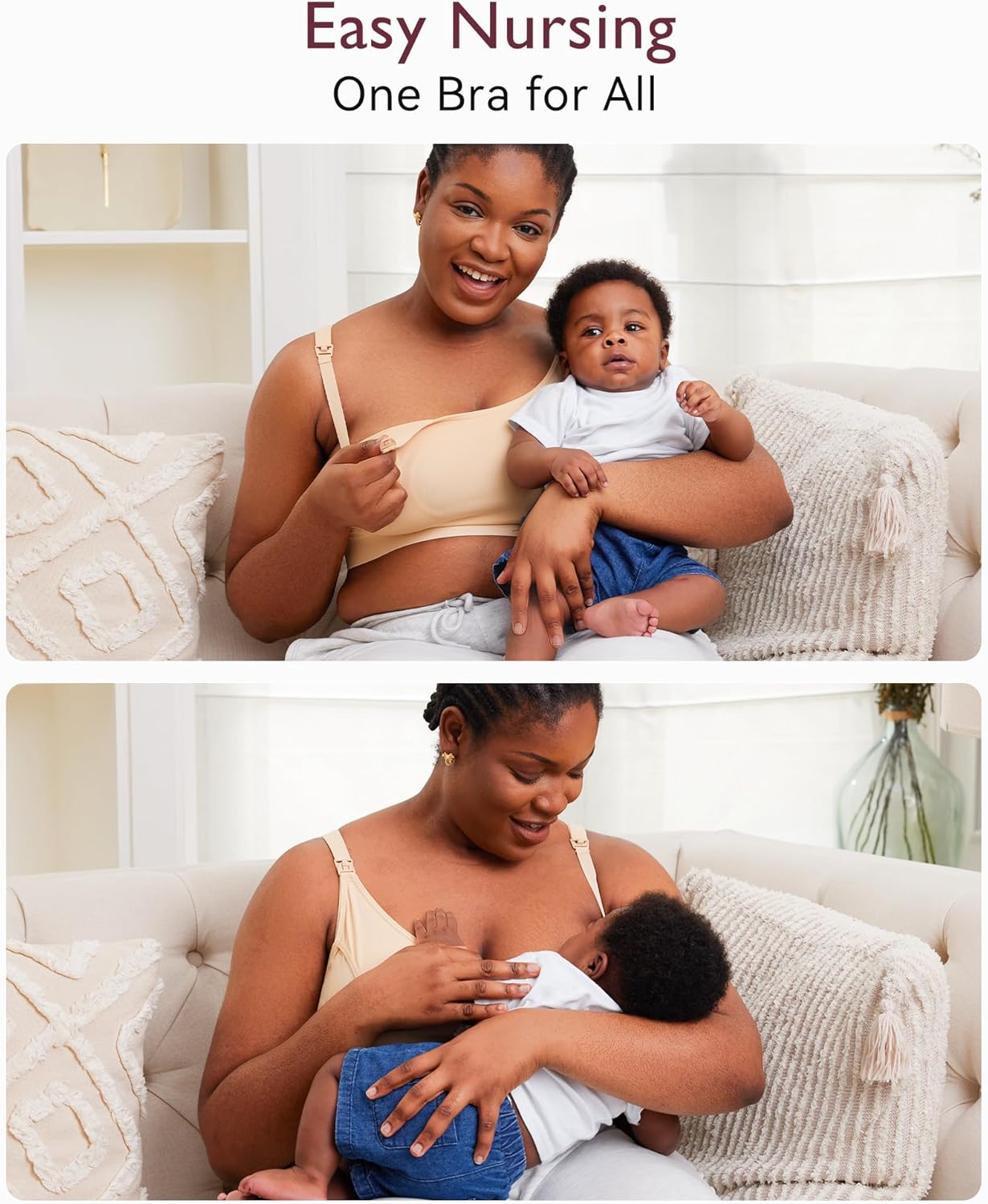 Thumbnail 2 de momcozy Hands Free Pumping Bra, Adjustable Breast-Pumps Holding Bra, Pumping & Nursing in One