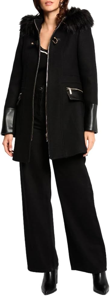 Detalle de Morgan 222-gsibil Manteau Femme – lot de 1 : élégance sobre et utilisation pensée