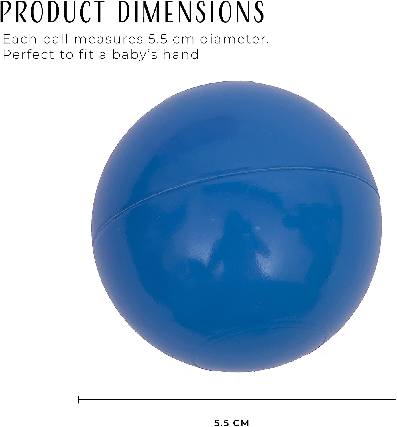 Thumbnail 2 de Straame Playballs: Soft Multicolour Pit Ball Set (100 x 5.5cm) for Kids