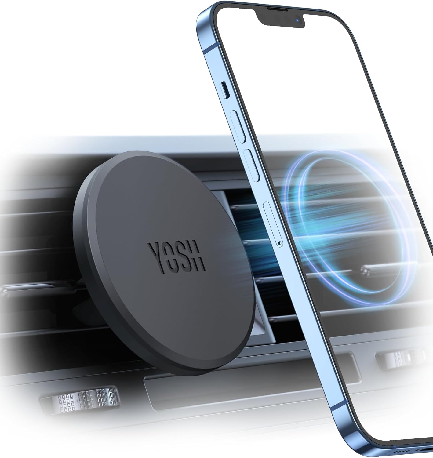 Detalle de YOSH MagSafe Car Mount 35N